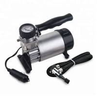 Cheap sales DC12V 14A 30L/Min 150PSI 30mm cylinder heavy duty air compressor metal gague air compressor for car